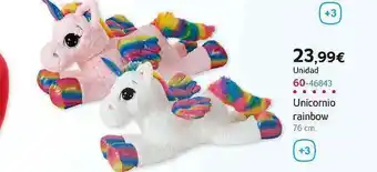 Super Juguete Unicomio Rainbow oferta