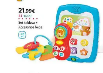 Super Juguete Set Tableta Accesorios Bebé oferta