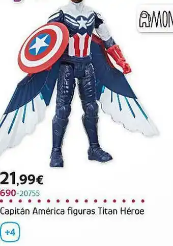 Super Juguete Capitán América Figuras Titan Héroe oferta