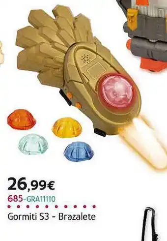 Super Juguete Gormiti S3 Brazalete oferta