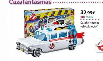 Super Juguete Cazafantasmas Vehiculo Ecto 1 oferta