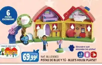 Todojuguete Pistatas De Blue Y Tú - Blue's House Playset oferta