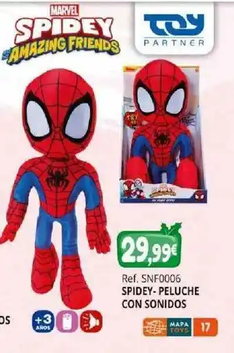 Todojuguete Spidey-peluche Con Sonidos oferta