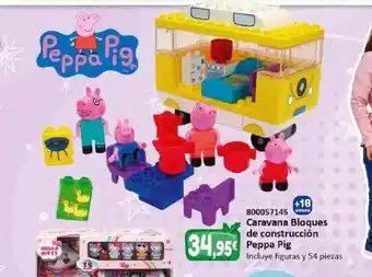 Todojuguete Caravana Bloques De Construcción Peppa Pig oferta