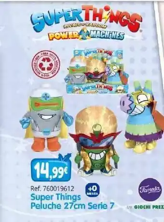 Todojuguete Super Things Peluche 27 Cm Serie 7 oferta