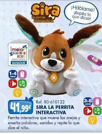 Todojuguete Sira La Perrita Interactiva oferta