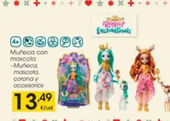 Eroski Muñeca Con Mascota oferta