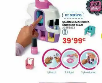 Juguettos Salón De Manicura único Go Glam oferta