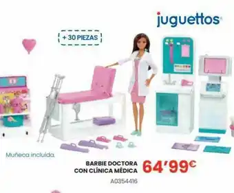 Juguettos Barbie Doctora Con Clínica Médica oferta