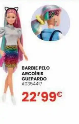Juguettos Barbie Pelo Arcoíris Guepardo oferta