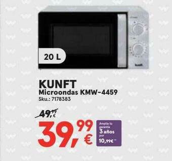 Worten Kunft Microondas Kmw-4459 oferta