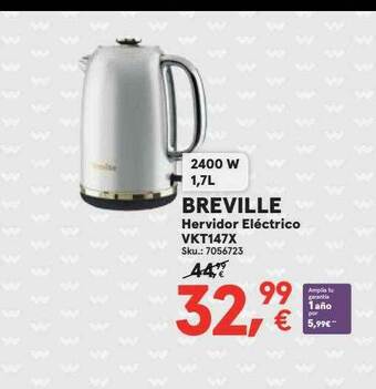 Worten Breville Hervidor Eléctrico Vkt147x oferta