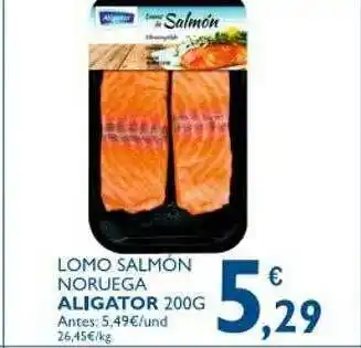 Cash Ecofamilia Lomo Salmón Noruega Aligator oferta