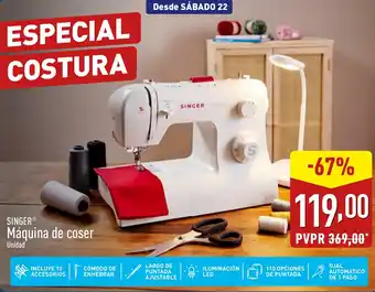 ALDI SINGERⓇ Máquina de coser oferta