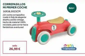 Prénatal Correpasillos Mi Primer Coche Baby Clementoni oferta