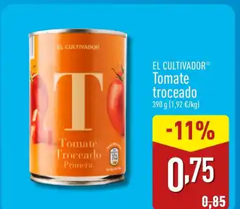 ALDI EL CULTIVADORⓇ Tomate troceado oferta