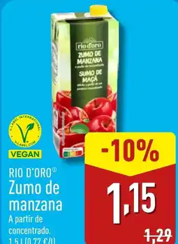 ALDI RIO D'ORO® Zumo de manzana oferta