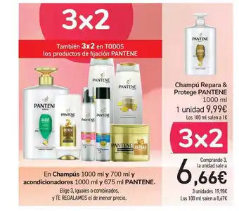 Carrefour Pantene Repara & Protege Champú 1000ml oferta