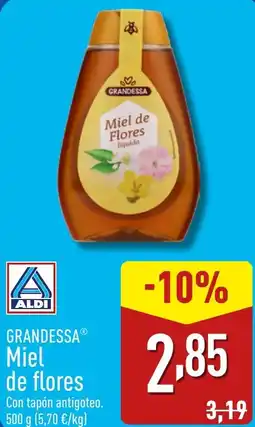 ALDI GRANDESSAⓇ Miel de flores oferta