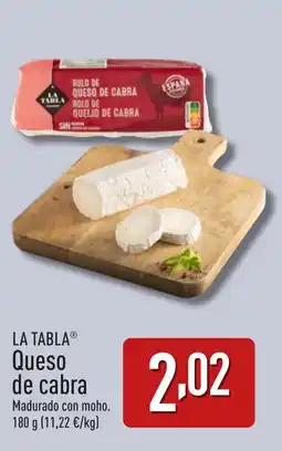 ALDI LA TABLAⓇ Queso de cabra oferta