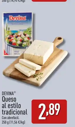 ALDI DEVINAⓇ Queso al estilo tradicional oferta