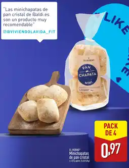 ALDI EL HORNO® Minichapatas de pan cristal oferta