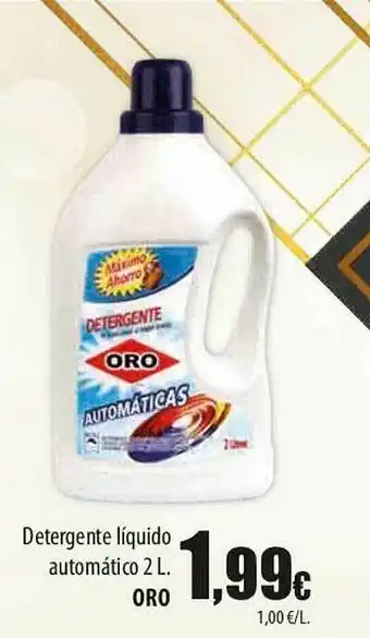 SPAR Lanzarote Detergente Líquido Automático Oro oferta