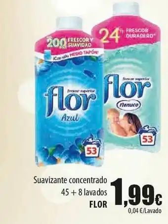 SPAR Lanzarote Suavizante Concentrado 45 +8 Lavados Flor oferta