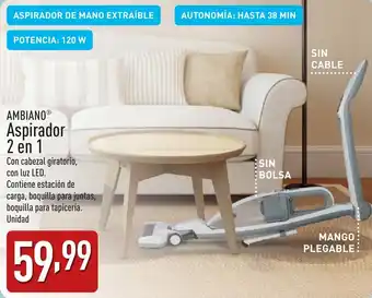 ALDI AMBIANOⓇ Aspirador 2 en 1 oferta