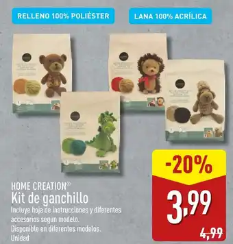 ALDI HOME CREATION® Kit de ganchillo oferta