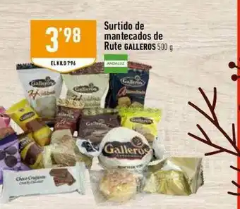 Supermercados Deza Surtido De Mantecados De Rute Galleros oferta