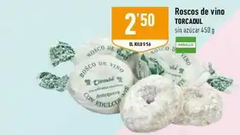 Supermercados Deza Roscos De Vino Torcadul oferta