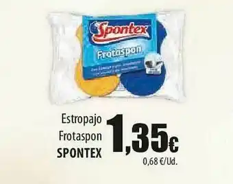 SPAR Lanzarote Estropajo Frotaspon Spontex oferta
