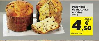Carrefour Panettone De Chocolate O Frutas oferta