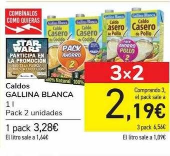 Carrefour Caldos Gallina Blanca oferta