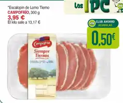 Masymas CAMPOFRÍO Escalopín de Lomo Tierno oferta