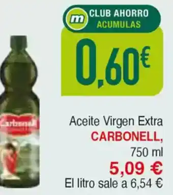 Masymas CARBONELL Aceite Virgen Extra oferta