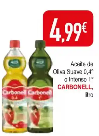 Masymas CARBONELE Aceite de Oliva Suave 0,4° o Intenso 1° oferta