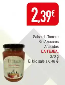 Masymas LA TEJEA Salsa de tomate Sin Azucares Añadidos oferta