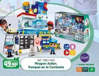Todojuguete Pinypon Action Trampas En La Comisaría oferta