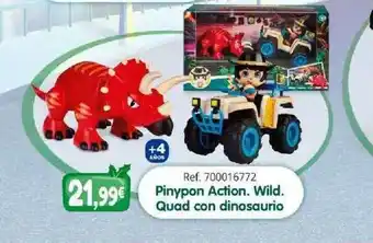 Todojuguete Pinypon Action Wild Quad Con Dinosaurio oferta