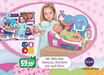 Todojuguete Nenuco Doctora Por Qué Llora oferta