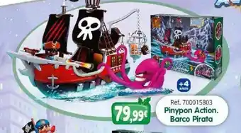 Todojuguete Pinypon Action Barco Pirata oferta