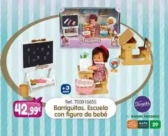Todojuguete Barriguitas Escuela Con Figura De Bebé oferta