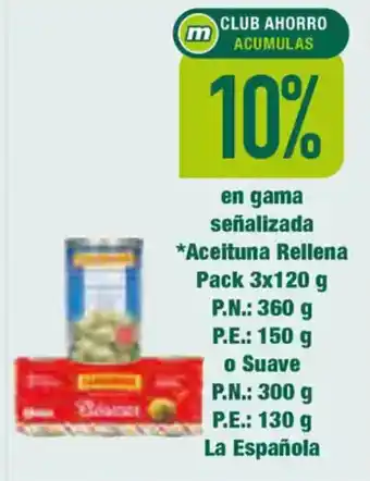 Masymas En gama señalizada *Aceituna Rellena oferta