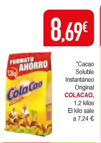 Masymas COLACAO Cacao Soluble Instantáneo Original oferta