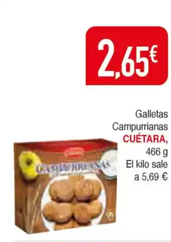 Masymas CUÉTARA Galletas Campurrianas oferta