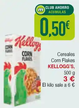 Masymas KELLOGG'S Cereales Corn Flakes oferta