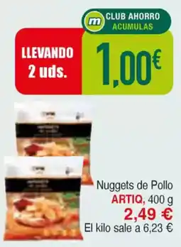 Masymas ARTIQ Nuggets de Pollo oferta