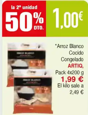 Masymas ALTEZA Arroz Blanco Cocido Congelado oferta